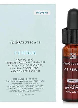 Антивікова сироватка для обличчя skinceuticals c e ferulic, 4 мл
