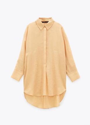 Помаранчева сукня zara оверсайз