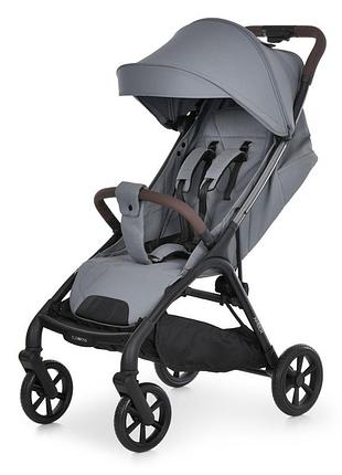 Детская прогулочная коляска amber me 1227 owl gray