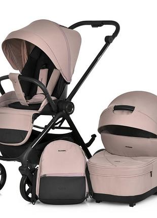 Коляска универсальная 2 в 1 chloe me 1191-1 nougat beige