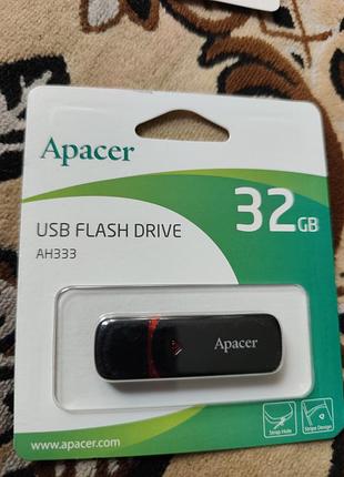 Флешка usb apecer 32gb usb2.0 нова.
