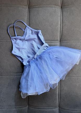 Балетний купальник h&m sport 110/116 (4–6 років) блакитний