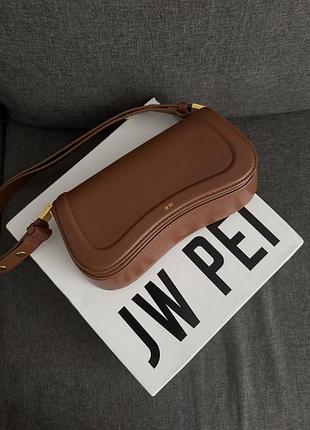 Сумка jw pei коричнева
