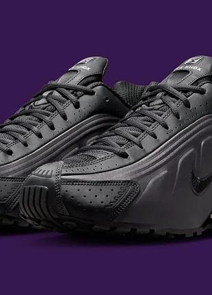 Кросівки чоловічі nike shox r4 mens shoes black hq1988-500