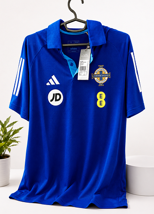 Колекційне поло adidas northern ireland (tiro 23). нова фанатська футболка, оригінал, s