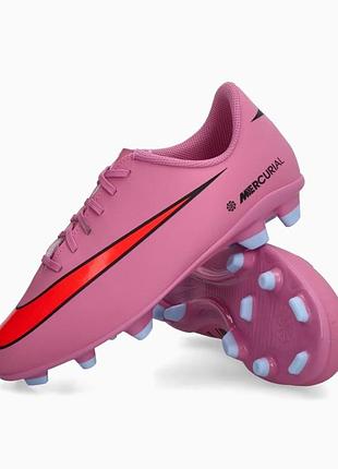 Бутси nike mercurial vapor 16 club fg/mg junior - кларет
