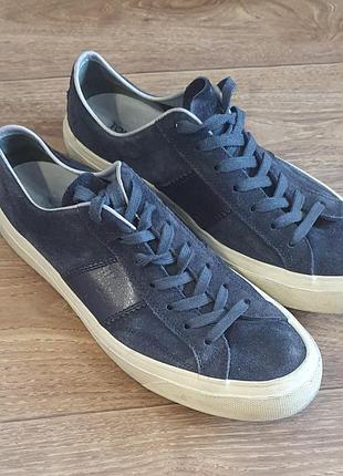 Кеди чоловічі оригінали tom ford cambridge suede sneakers 44 р.