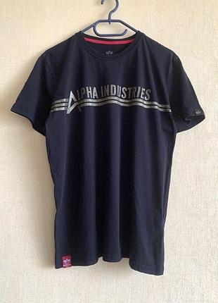 Мужская футболка alpha industries
