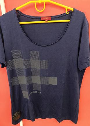 Футболка женская burberry (l) оригинал!
