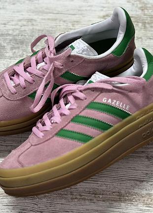 Adidas gazelle bold кросівки