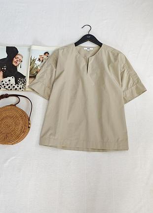 Блуза котон uniqlo