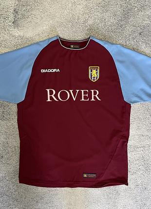 Aston villa diadora rover вінтажна футболка джерсі 2003 2004 m