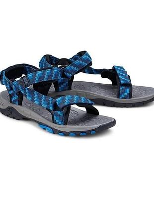 Женские спортивные  сандалии/босоножки jack wolfskin  seven seas blue