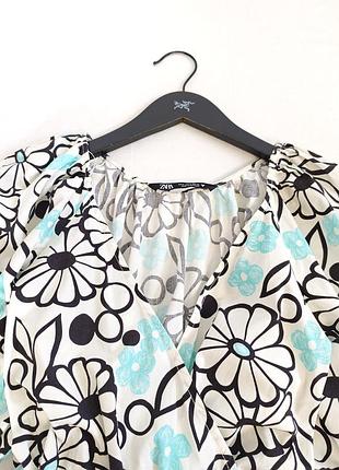 Платье zara коттон 6