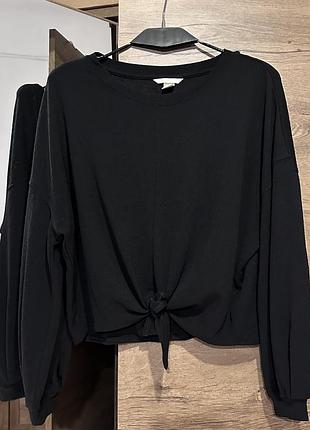 Блуза чорна h&m