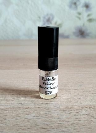 Парфюмированная вода frederic malle vetiver extraordinaire - 1 мл