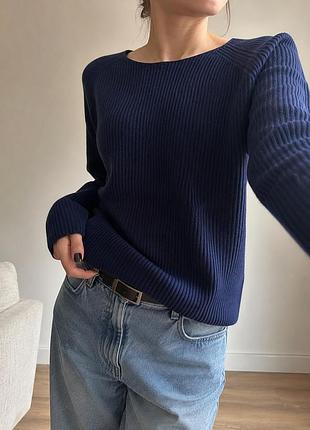 Кашеміровий джемпер светр house of bruar cashmere silk шовк кашемір