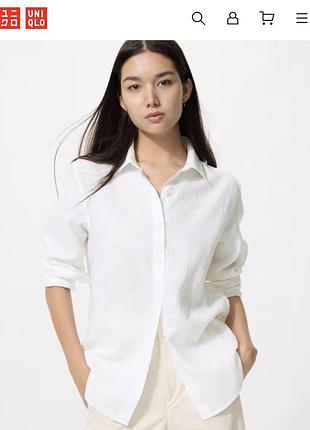 Рубашка uniqlo