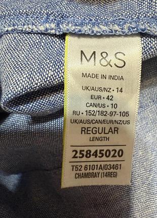 Льняное платье m&amp;s collection 5