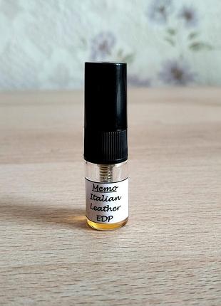Парфюмированная вода memo italian leather edp - 1 мл
