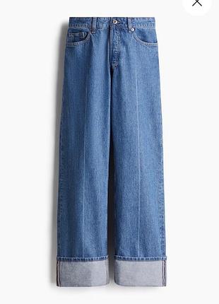 Прямі джинси h&m