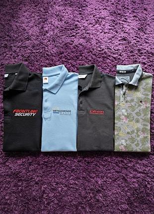 👕 чоловічі футболки-поло russell, fruit of the loom | лот або поштучно