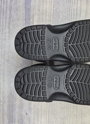 Аквашузы сабо crocs 5