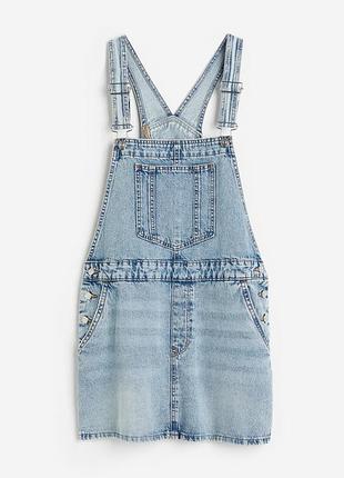 Джинсовый сарафан h&amp;m,размер м (42 р)