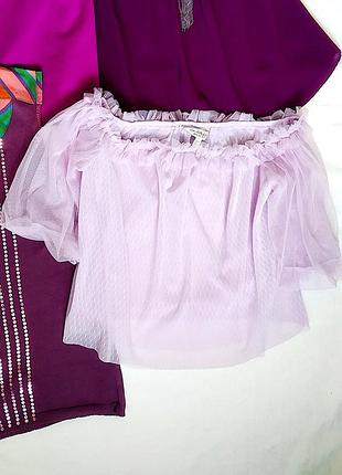 Святкова нарядна блуза топ miss selfridge, оверсайз, розмір xs-s