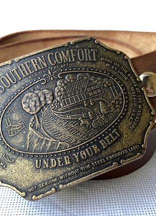 Коллекционная винтажная пряжка для ремня southern comfort (сша)