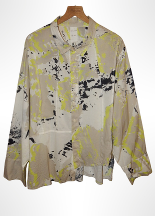 Рубашка unisex rare/self by yannik zamboni all-gender pieced cotton button. size xxl/xl