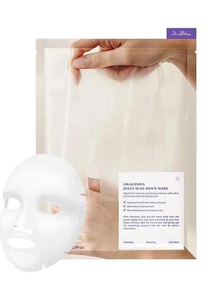 Маска тканевая для лица для укрепления барьера кожи dr.althea jelly seal repair mask 1 шт х 28 г