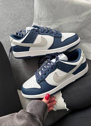Жіночі кросівки nike sb dunk navy blue