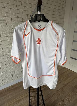 Футболка вінтажна nike netherlands 2004 jersey