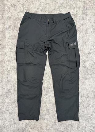 Треккинговые карго брюки jack wolfskin cargo travel pants (оригинал)
