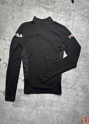 Чорний гольф/водолазка fila