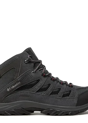 Ботинки мужские columbia crestwoodTM mid waterproof серые 2100641-089