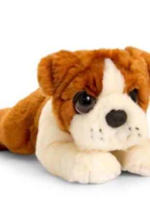 Мягкая игрушка keel toys щенок бульдог 25 см