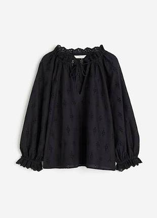 Блуза з прошви h&m
