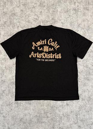 Футболка amiri arts district black