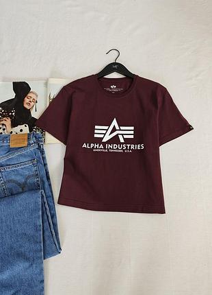 Футболка alpha industries