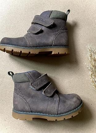 Черевики дитячі для хлопчика clarks heath strap 20.5 розмір | устілка 12 см | шкіряні демісезонні