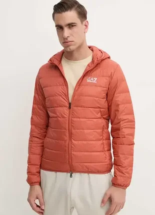 Куртка ea7 emporio armani s / 44 помаранчева оригінал