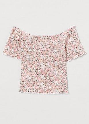 Топ жатка с открытыми плечами от h&amp;m