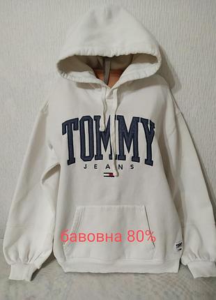 Худи толстовка женская оверсайз кофта от Tommy jeans (оригинал)