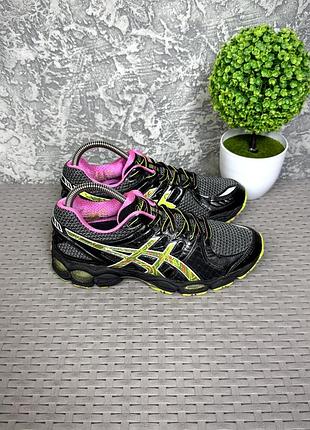 Asics gel-nimbus 14 кроссовки 39 размер спортивные черные