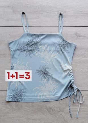 1+1=3 🎁 вкорочена майка топ на бретелях