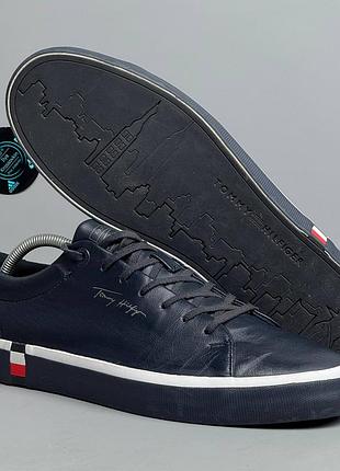 Tommy hilfiger modern vulc кеды кеди кроссовки кросівки обувь взуття шкіра черевики демисезон ботинки кожа классика томми хилфигер туфли черевики