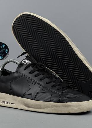 Ggdb golden goose stardan кроссовки голден гус золотой гусь обувь кеди кросівки взуття шкіряне черевики ботинки кожа классические потертые
