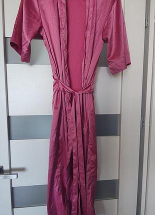 Нежный халат пеньюар enamore в идеале искусственный шелк s/m 100% оригинал